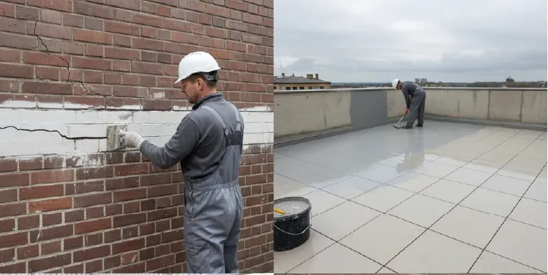 Servicios de impermeabilización y reparación en Logroño